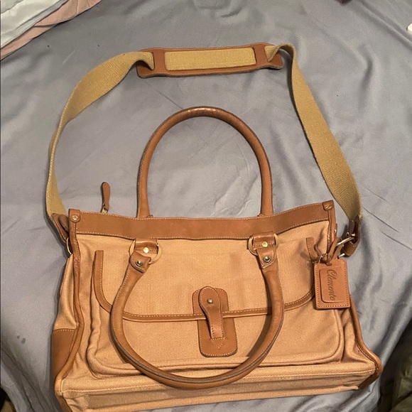 Elegant Tan Laptop Bag - Picture 4 of 7